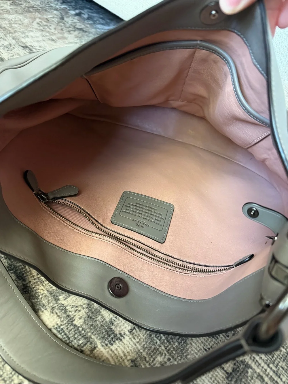Coach single strap